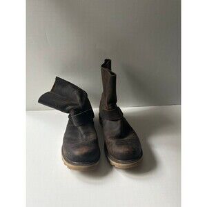 Sorel Womens Scotia NL1999-202 Leather Moto Boots Size 9